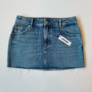 Brand New || Denim Mini Skirt